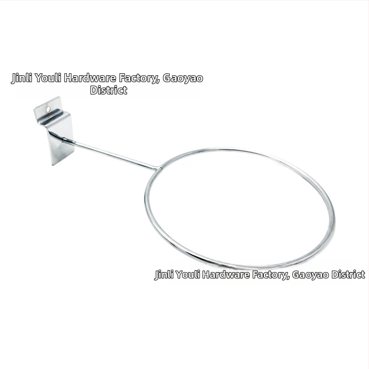 Метален рафт за съхранение с многоредови куки, модерен минималистичен стил, товароподемност 1–3 кг, Yuri