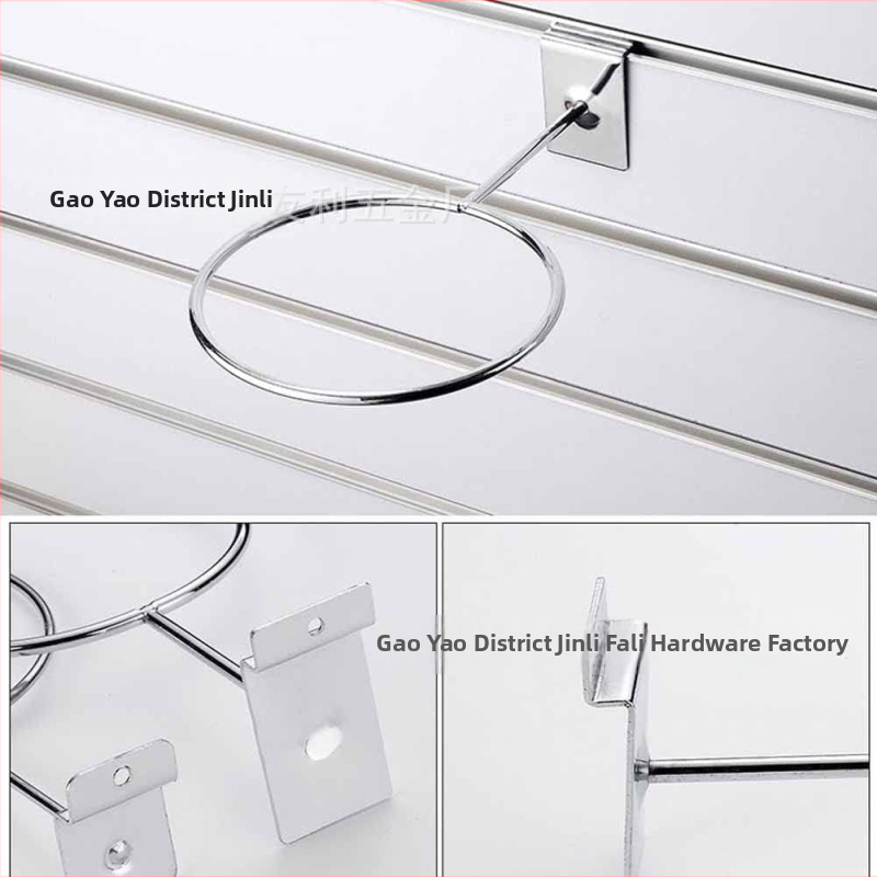 Метален рафт за съхранение с многоредови куки, модерен минималистичен стил, товароподемност 1–3 кг, Yuri