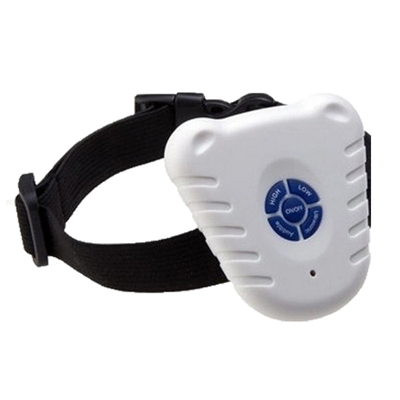 Guler pentru câini cu opritor ultrasonic la lătrat, material ABS, extensibil, pachet de 72 bucăți