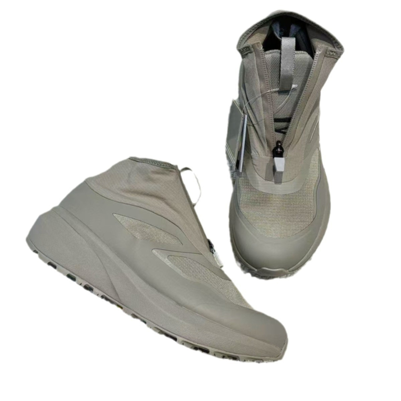 Pantofi de drumeție pentru bărbați Gore-Tex, impermeabili, cu înălțime mare, talpă intermediară amortizată și talpă exterioară antiderapantă pentru iarnă, primăvară și toamnă