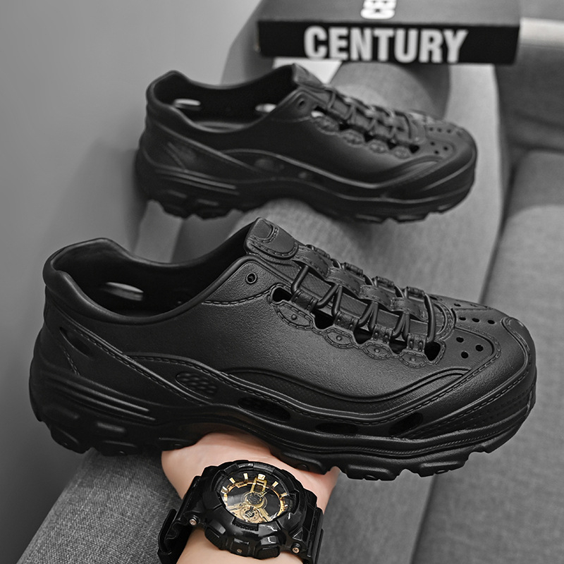 EVA papucs szandál nyitott ujjal, csatok, légáteresztő, csúszásmentes