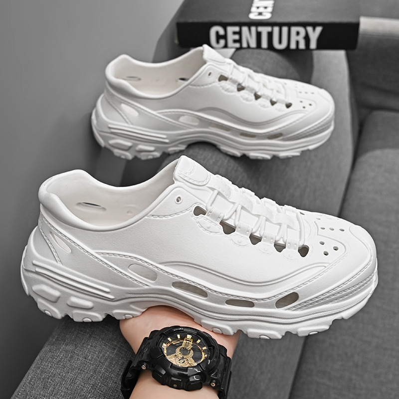 EVA papucs szandál nyitott ujjal, csatok, légáteresztő, csúszásmentes