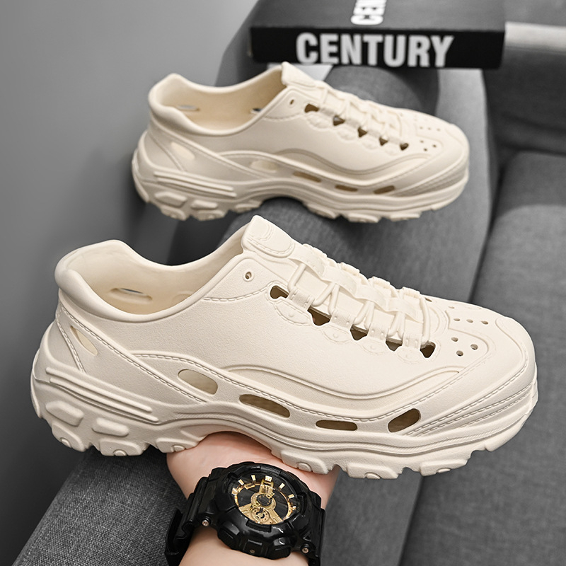 EVA papucs szandál nyitott ujjal, csatok, légáteresztő, csúszásmentes