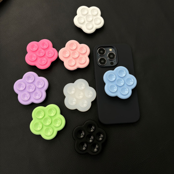 Držač za telefon sa silikonskom usisnom čašom i prstenom za držanje, pričvršćivanje, sklopni dizajn, model XH-ZT04, kompatibilan s Apple, Samsung, OPPO i Huawei