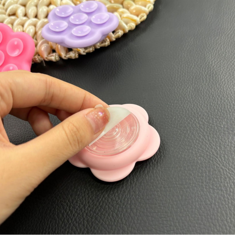 Držač za telefon sa silikonskom usisnom čašom i prstenom za držanje, pričvršćivanje, sklopni dizajn, model XH-ZT04, kompatibilan s Apple, Samsung, OPPO i Huawei