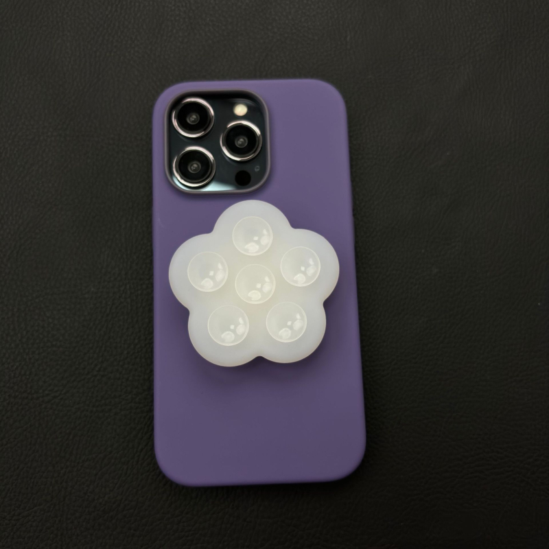 Držač za telefon sa silikonskom usisnom čašom i prstenom za držanje, pričvršćivanje, sklopni dizajn, model XH-ZT04, kompatibilan s Apple, Samsung, OPPO i Huawei