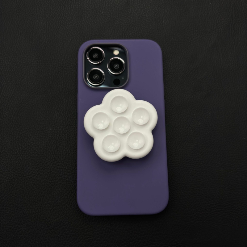 Držač za telefon sa silikonskom usisnom čašom i prstenom za držanje, pričvršćivanje, sklopni dizajn, model XH-ZT04, kompatibilan s Apple, Samsung, OPPO i Huawei