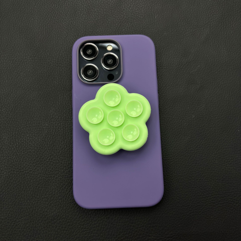 Držač za telefon sa silikonskom usisnom čašom i prstenom za držanje, pričvršćivanje, sklopni dizajn, model XH-ZT04, kompatibilan s Apple, Samsung, OPPO i Huawei