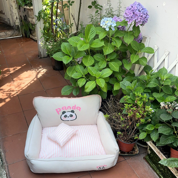 Cuib pentru Pisici Mimando — detașabil și lavabil, material răcoros, țesătură (Detașabil; Lavabil; Material Răcoros; Țesătură; Pentru Pisici)