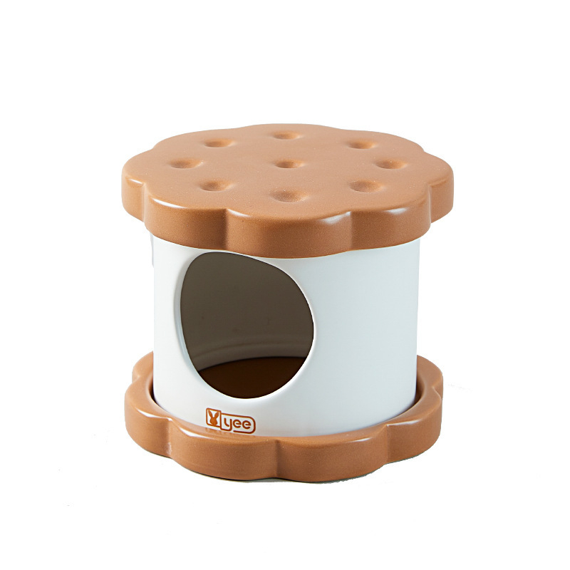 Kerámiás hörcsögfészek, Yee márka, minden évszakhoz, hörcsögöknek (Anyag: Kerámia; Márka: yee; Évszakok: Minden; Cél: Hörcsög)