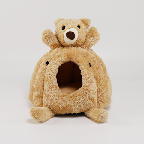 Gnijezdo za male kućne ljubimce – Polar Fleece + Crystal Fleece, Pumpkin Nest