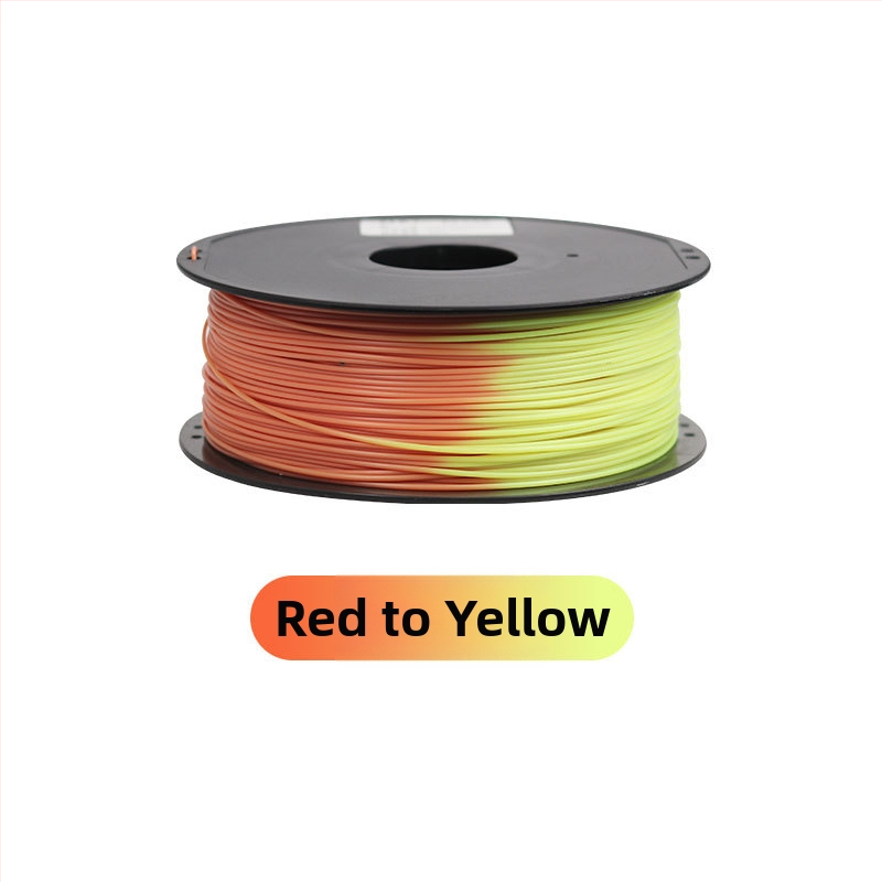 PLA+ 3D nyomtató filament hőmérséklet-változás funkcióval (Anyag: PLA+, Szál keresztmetszet: Kerek, Cél: 3D nyomtatás, Sűrűség: 1.24 g/cm³)