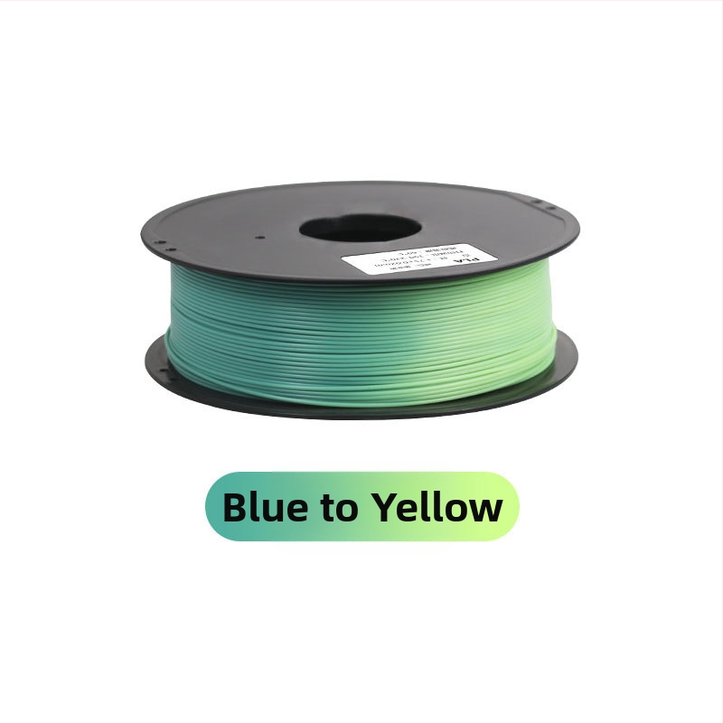 PLA+ 3D nyomtató filament hőmérséklet-változás funkcióval (Anyag: PLA+, Szál keresztmetszet: Kerek, Cél: 3D nyomtatás, Sűrűség: 1.24 g/cm³)