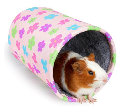 Kisállat alagút rejtekhely – poliészter, cső alakú, pihenés és rejtek Hörcsög számára