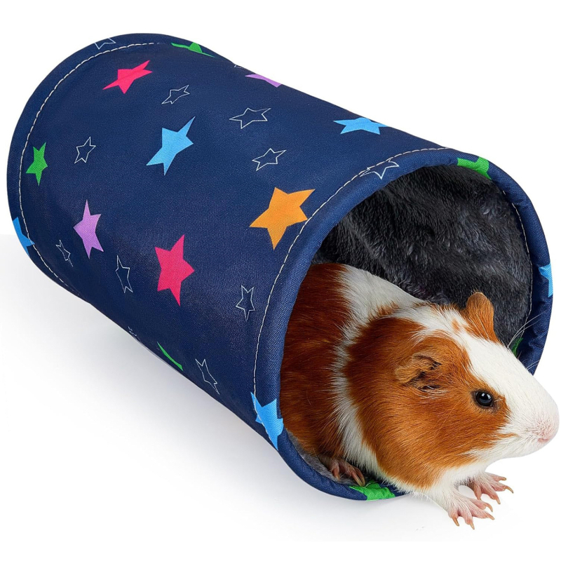 Kisállat alagút rejtekhely – poliészter, cső alakú, pihenés és rejtek Hörcsög számára