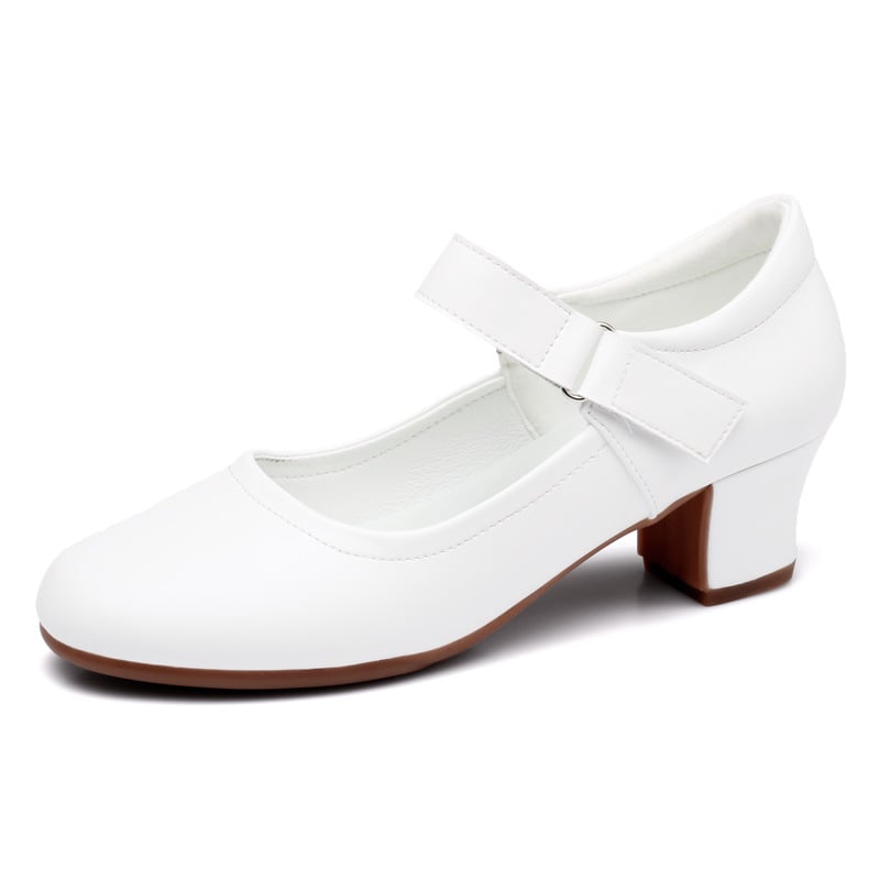 Idős nőknek szóló tánccipő — könnyű, kényelmes, lapos sarok; talpanyag: marhaín, Tesri márka