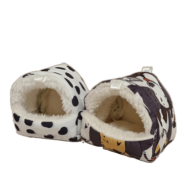 Cuib de hamster din bumbac, căldură de iarnă, cuib suspendat pentru somn