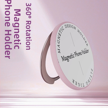 Στήριγμα τηλεφώνου με δαχτυλίδι, μαγνητικό διπλής όψεως, περιστροφή 360°, επιτραπέζια βάση, συμβατό με όλα τα μοντέλα