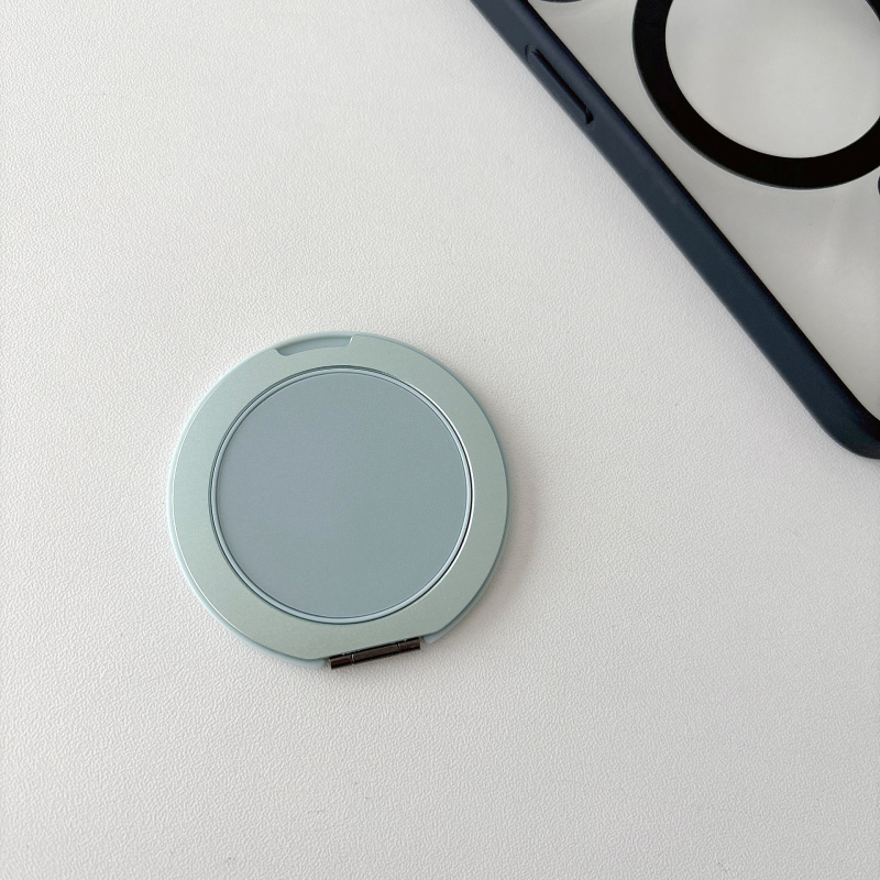 Στήριγμα τηλεφώνου με δαχτυλίδι, μαγνητικό διπλής όψεως, περιστροφή 360°, επιτραπέζια βάση, συμβατό με όλα τα μοντέλα