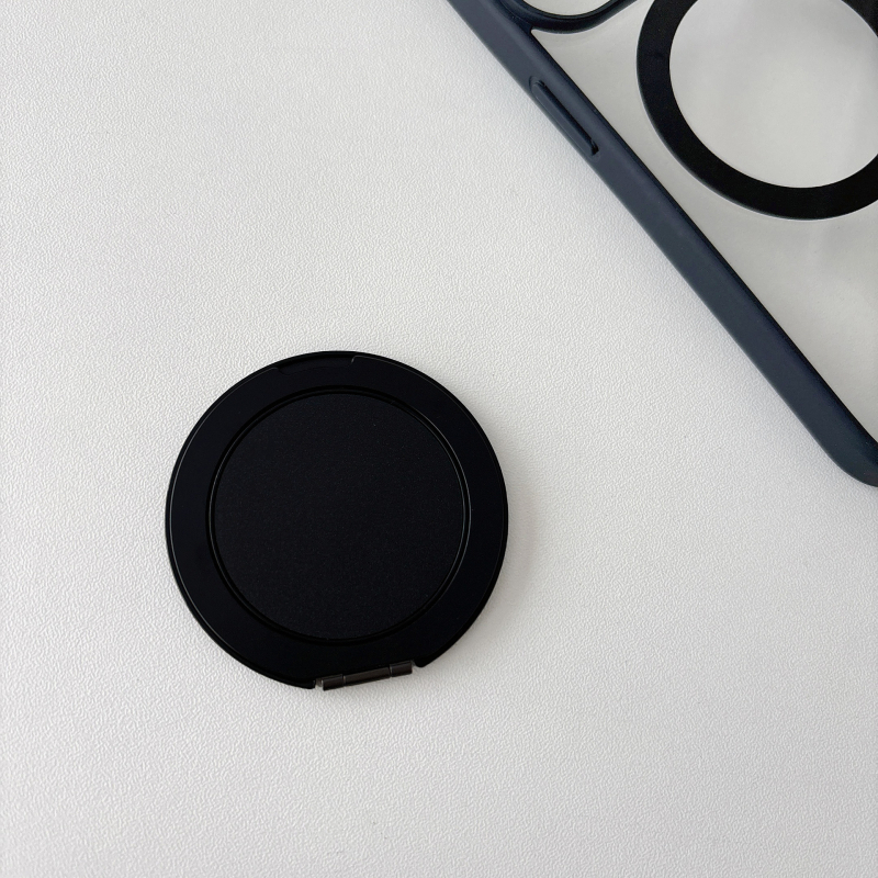 Στήριγμα τηλεφώνου με δαχτυλίδι, μαγνητικό διπλής όψεως, περιστροφή 360°, επιτραπέζια βάση, συμβατό με όλα τα μοντέλα