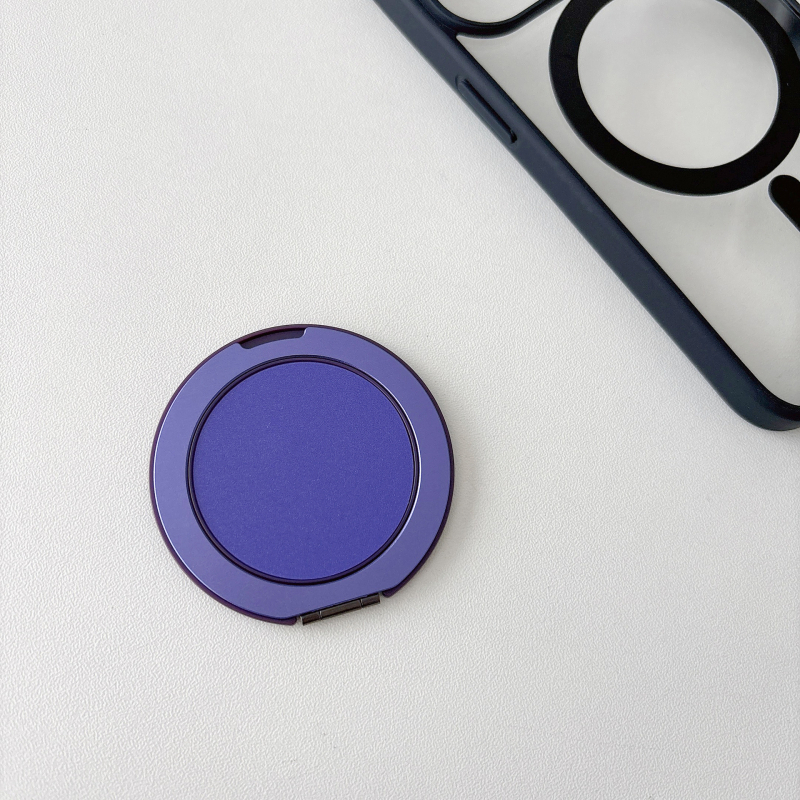 Στήριγμα τηλεφώνου με δαχτυλίδι, μαγνητικό διπλής όψεως, περιστροφή 360°, επιτραπέζια βάση, συμβατό με όλα τα μοντέλα