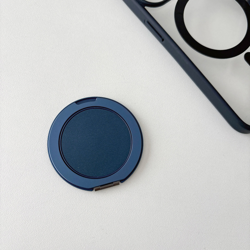 Στήριγμα τηλεφώνου με δαχτυλίδι, μαγνητικό διπλής όψεως, περιστροφή 360°, επιτραπέζια βάση, συμβατό με όλα τα μοντέλα