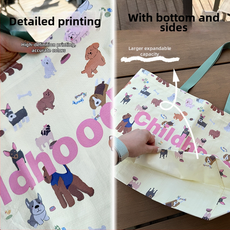 Haohai PP prepravná taška na oblečenie, tkaná baliaca taška, denná výroba 50 000