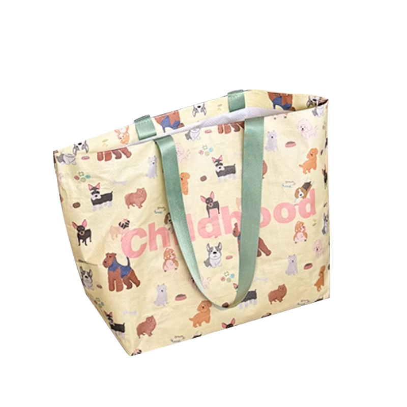 Haohai geantă de mână din PP pentru haine, geantă de ambalare țesută, capacitate zilnică 50.000