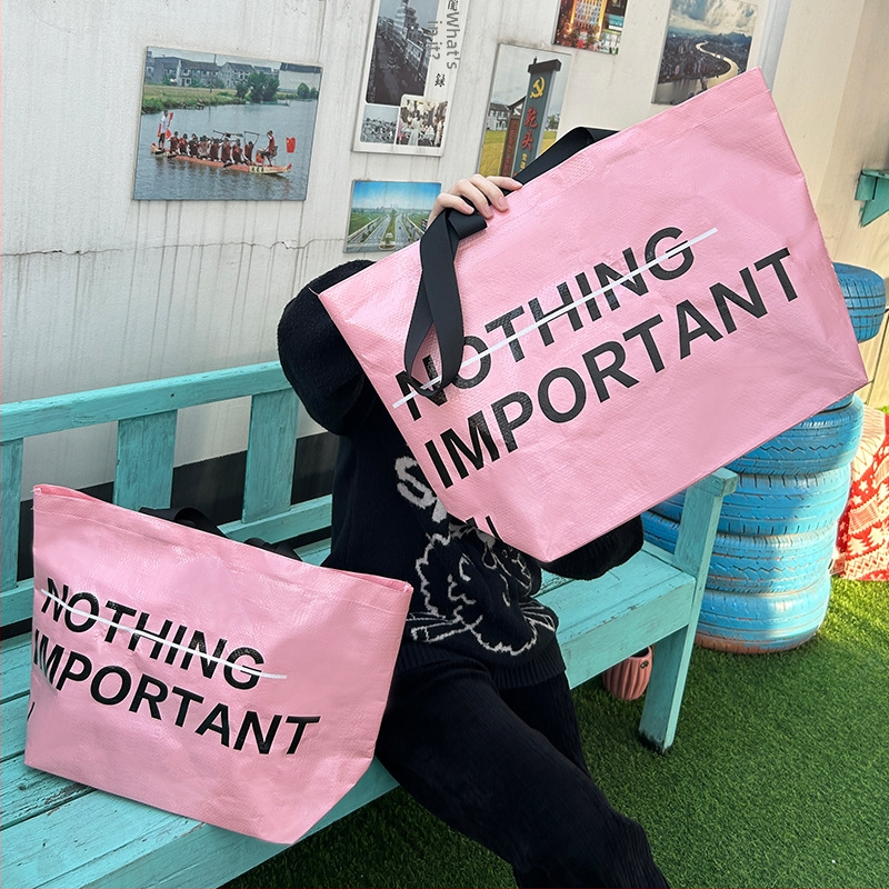 Haohai PP prepravná taška na oblečenie, tkaná baliaca taška, denná výroba 50 000