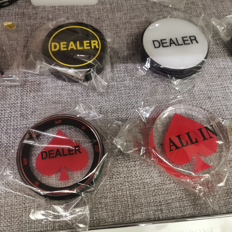Akrilni poker žetoni, prilagodljivo obrada, specifikacija žetona 70, pakiranje 100 kom., podrijetlo Dongguan, Guangdong