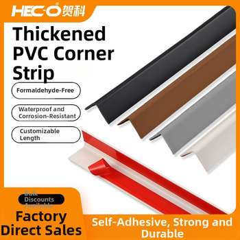 Jemné PVC rohové ochranné pásy na steny, obývacia izba dekorácia (Značka: He ke; Balenie: 70 ks)