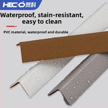 Jemné PVC rohové ochranné pásy na steny, obývacia izba dekorácia (Značka: He ke; Balenie: 70 ks)