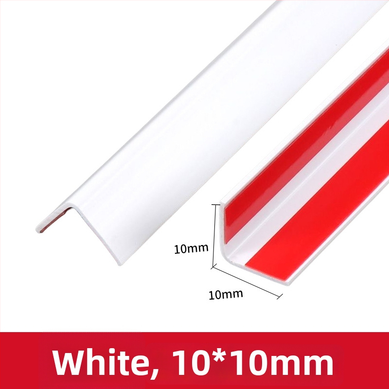 Jemné PVC rohové ochranné pásy na steny, obývacia izba dekorácia (Značka: He ke; Balenie: 70 ks)