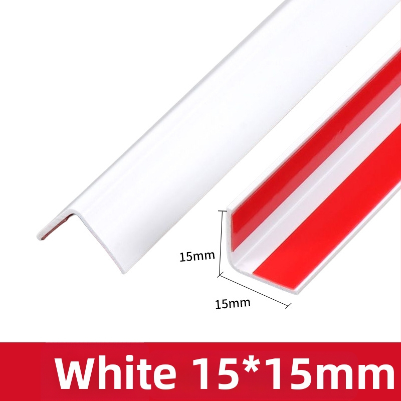 Jemné PVC rohové ochranné pásy na steny, obývacia izba dekorácia (Značka: He ke; Balenie: 70 ks)