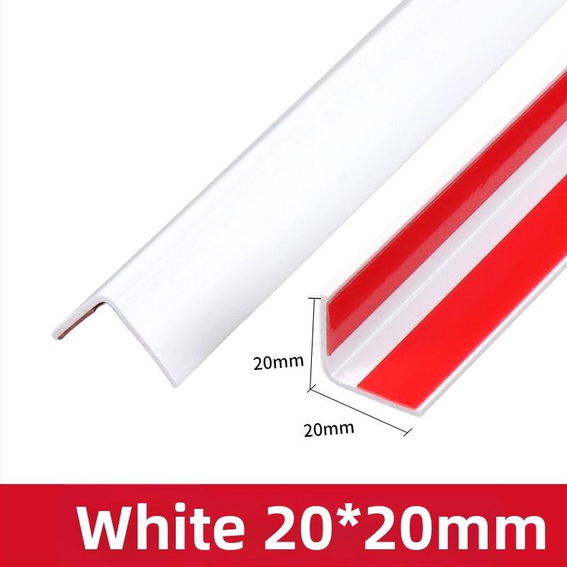 Jemné PVC rohové ochranné pásy na steny, obývacia izba dekorácia (Značka: He ke; Balenie: 70 ks)