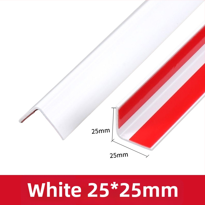 Jemné PVC rohové ochranné pásy na steny, obývacia izba dekorácia (Značka: He ke; Balenie: 70 ks)