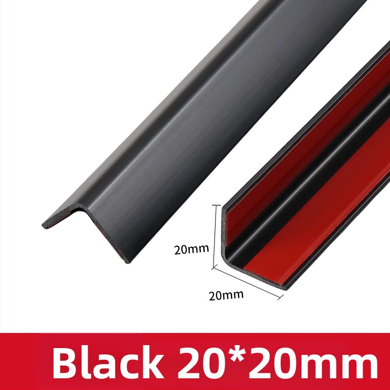 Jemné PVC rohové ochranné pásy na steny, obývacia izba dekorácia (Značka: He ke; Balenie: 70 ks)