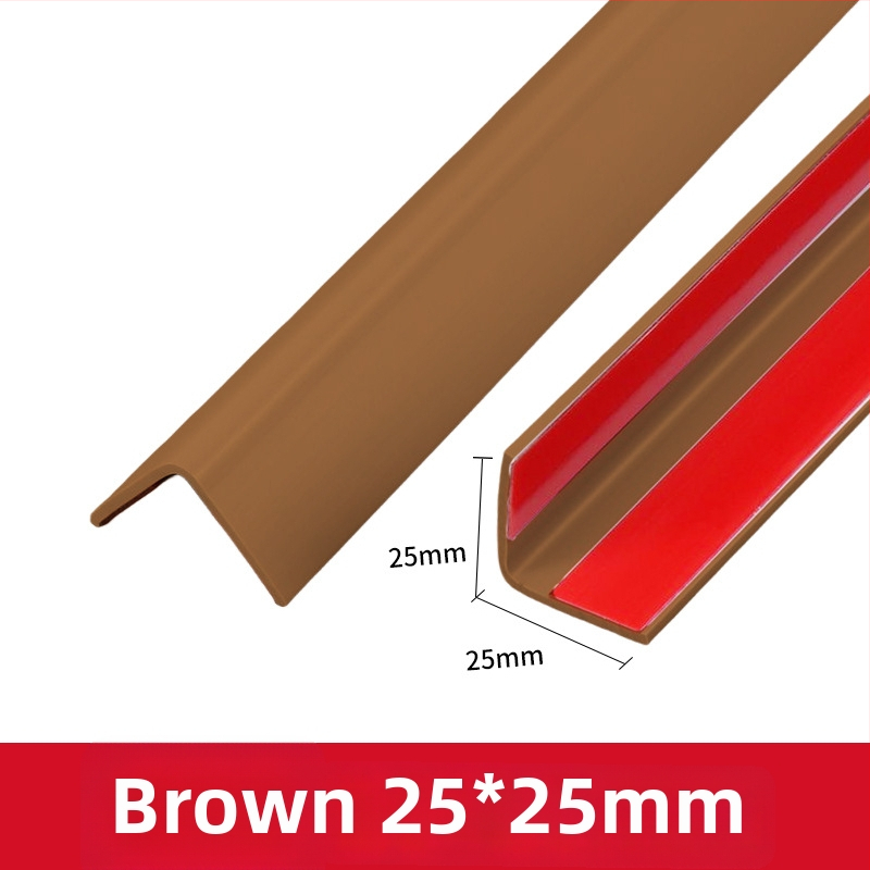 Jemné PVC rohové ochranné pásy na steny, obývacia izba dekorácia (Značka: He ke; Balenie: 70 ks)