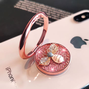 Jager držač prstena za telefon, legura, s kristalima, opći model