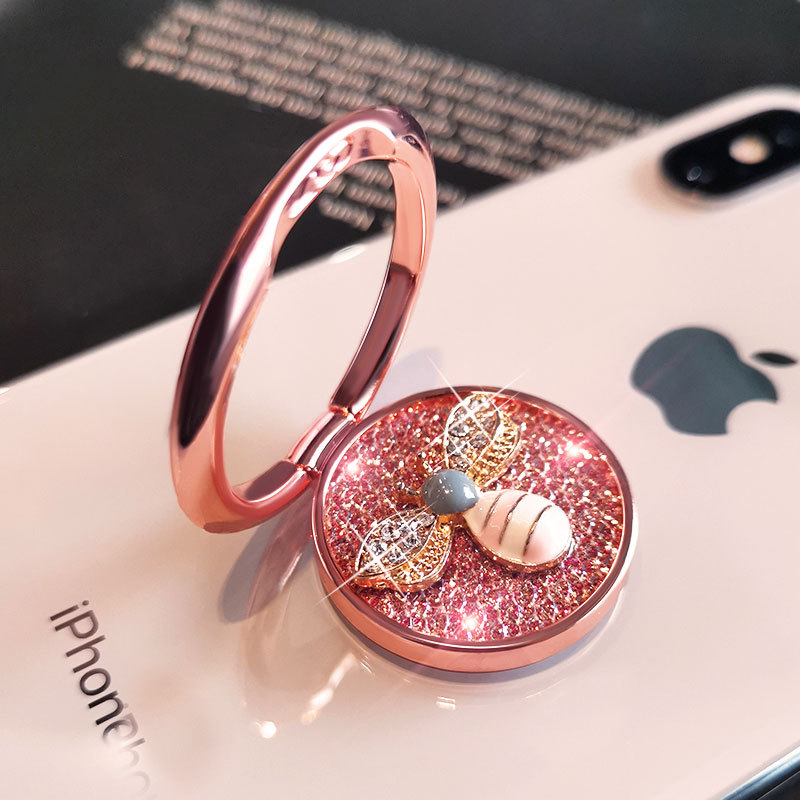 Jager držač prstena za telefon, legura, s kristalima, opći model