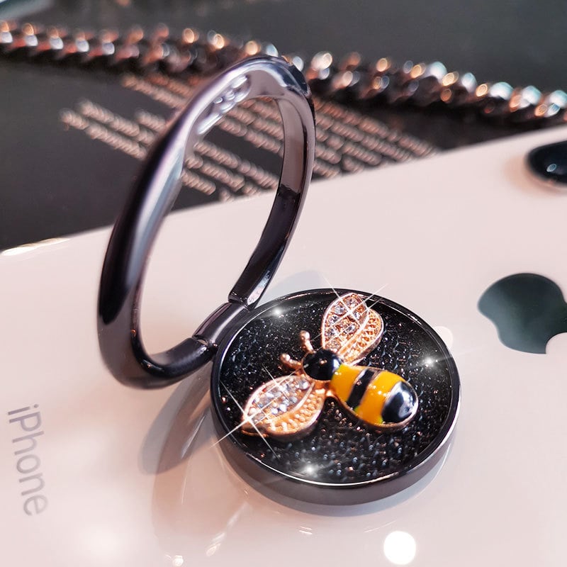 Jager držač prstena za telefon, legura, s kristalima, opći model