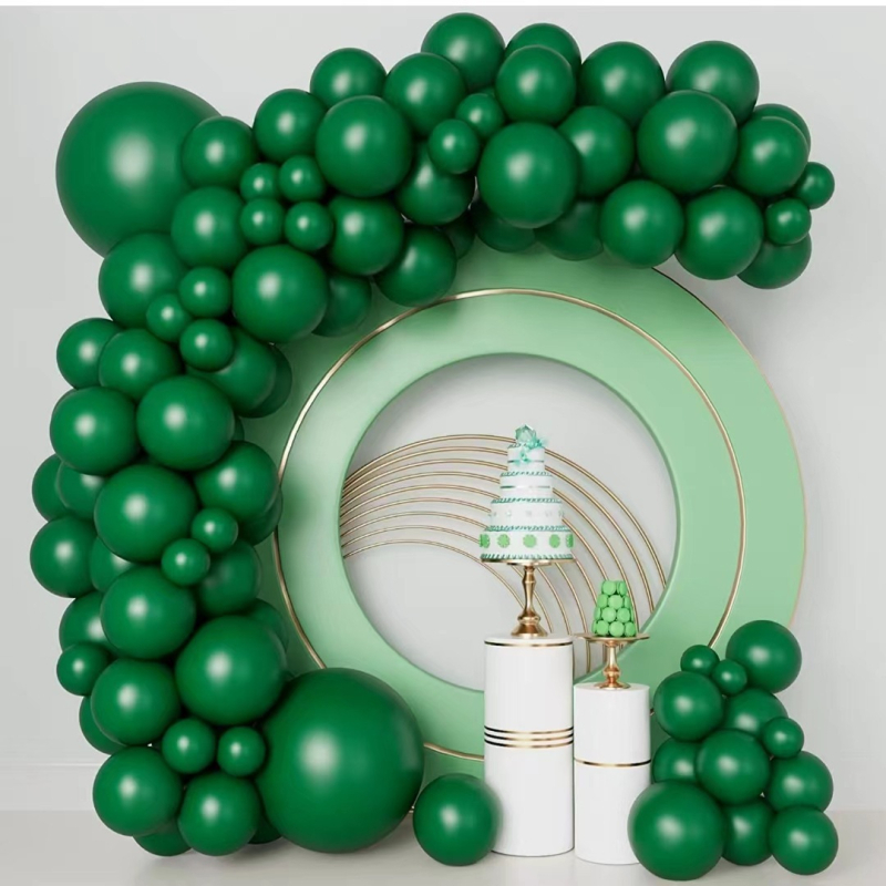 Set latex balona za vjenčanje i proslavu rođendana — mat završetak u makaron boji, okrugli baloni, baloni s logom, kit za balon arku