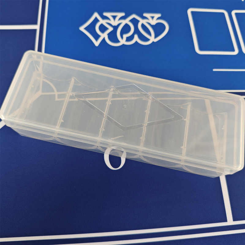 Póker chipkészlet – ABS anyag, 100 darab, kevert minták, 4 g/darab