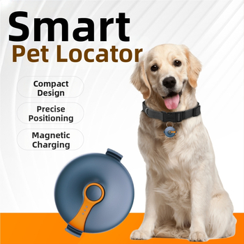 GPS lokátor pre domáce zvieratá (psy a mačky) – presnosť GPS 5 m, IP67 vodotesný, 25 dní výdrže batérie, poplachy: výpadok napájania, mobilný, oplotenie, elektronická ohrada, offline mapy, zobrazenie trajektórie