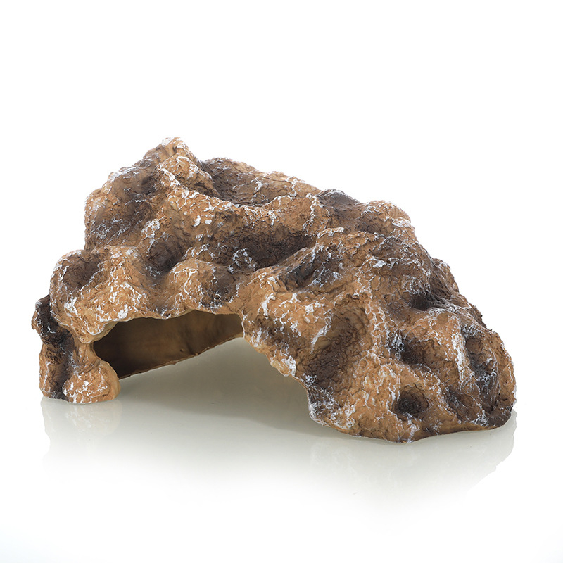 Skrovište za reptile – simulirani kamen, smola; 210 g; kod proizvoda: Rock dodge gg1207/gg1907/gg2607