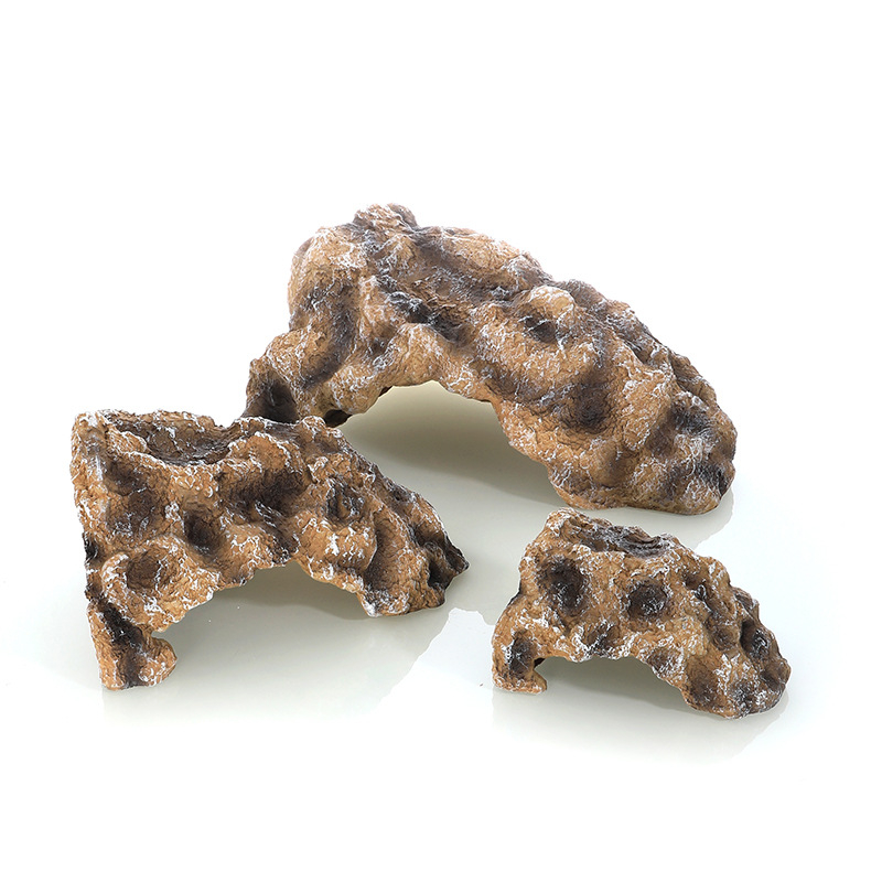 Skrovište za reptile – simulirani kamen, smola; 210 g; kod proizvoda: Rock dodge gg1207/gg1907/gg2607