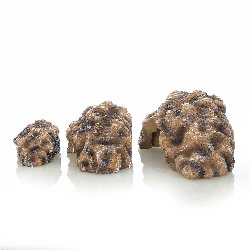 Skrovište za reptile – simulirani kamen, smola; 210 g; kod proizvoda: Rock dodge gg1207/gg1907/gg2607