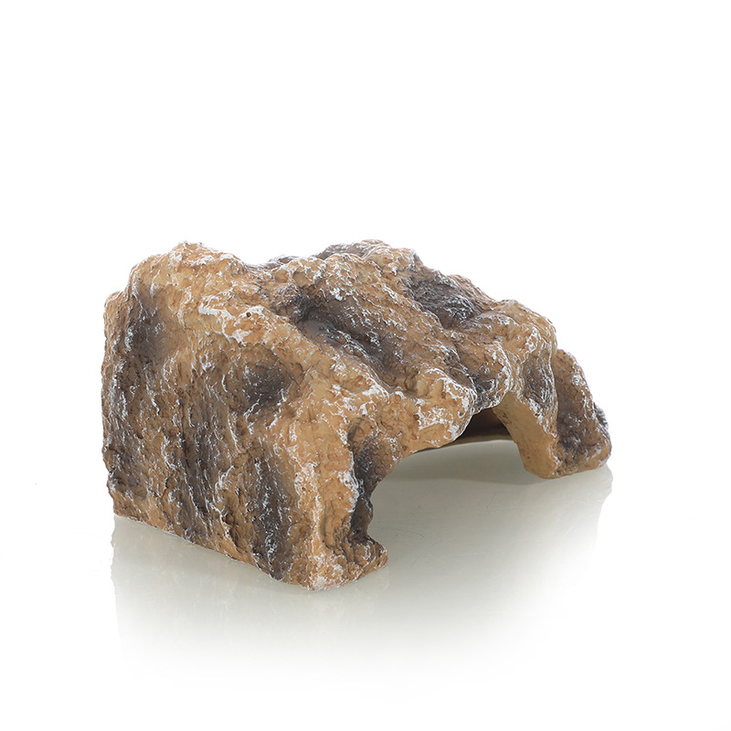 Skrovište za reptile – simulirani kamen, smola; 210 g; kod proizvoda: Rock dodge gg1207/gg1907/gg2607