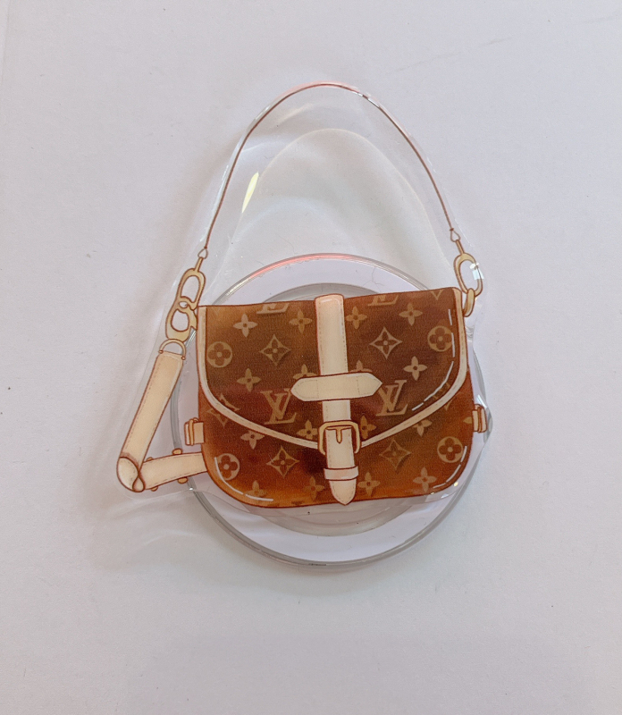 Magnetski držač za mobitel s privjeskom za torbu s crtanim anđelom (plastika, šifra proizvoda 001, marka Other, bez prilagodbe)