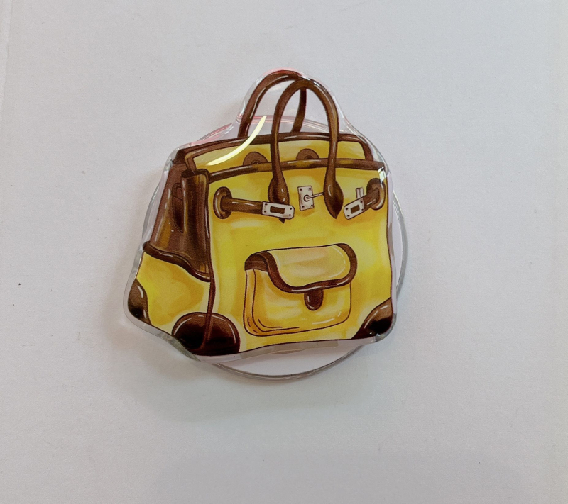 Magnetski držač za mobitel s privjeskom za torbu s crtanim anđelom (plastika, šifra proizvoda 001, marka Other, bez prilagodbe)